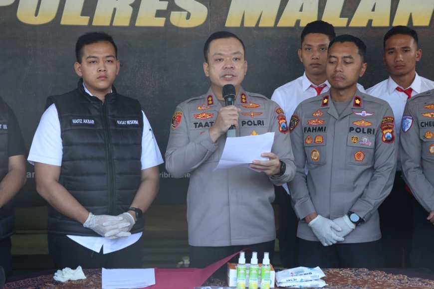 Penyekatan Malam 1 Suro Berhasil Amankan Dua Pemuda Bersajam