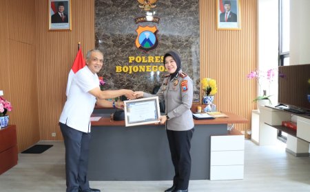 Pengelolaan DIPA Terbaik, Polres Bojonegoro Raih Penghargaan Kemenkeu