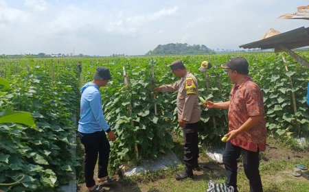 Polisi Malang Ajak Warga Maksimalkan Potensi Pangan di Wilayahnya